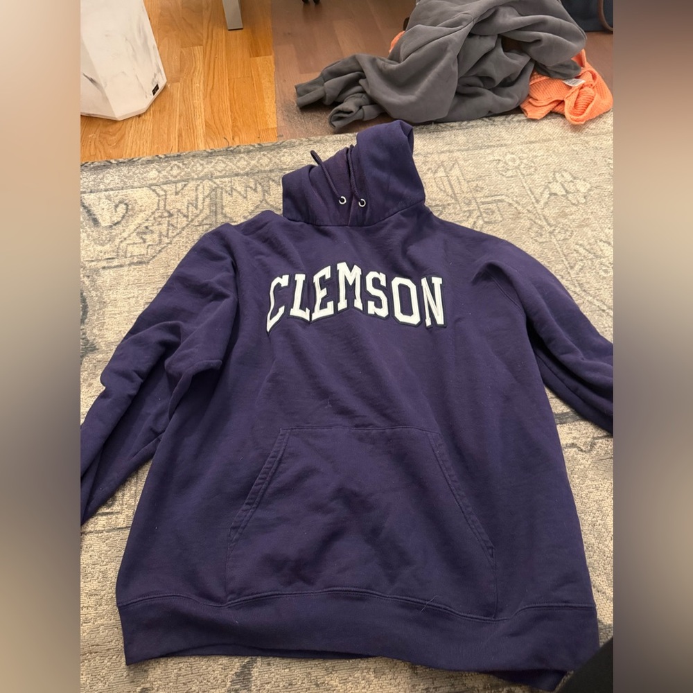 Champion Clemson Sweatshirt || Size XL, Purple